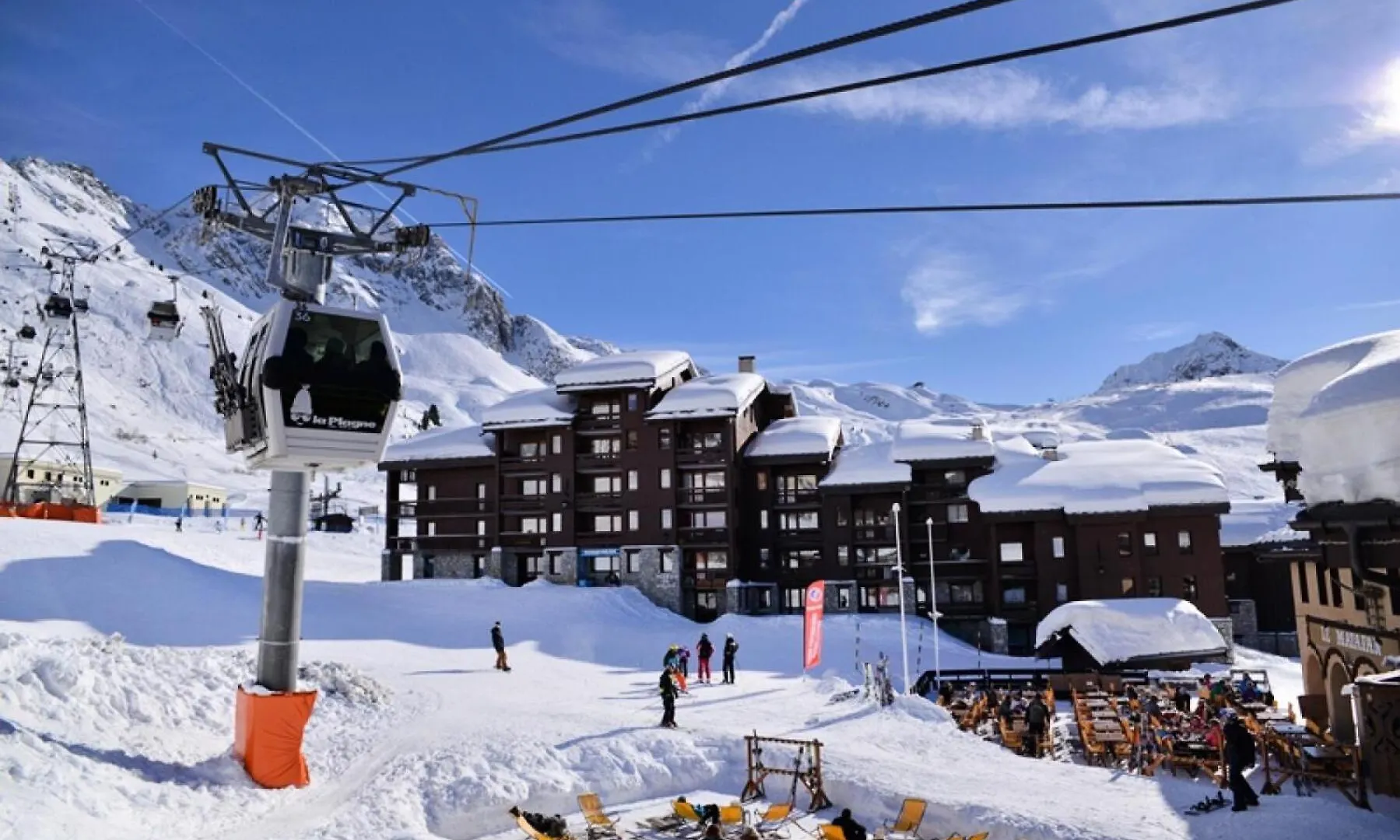 Daire Residence Pierre De Soleil - 2 Pieces Pour 6 Personnes 575 Macot-la-Plagne Fransa